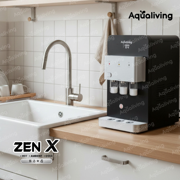 Aqualiving Mild Alkaline Water Dispenser Zen-X | Hot Normal Cold ...