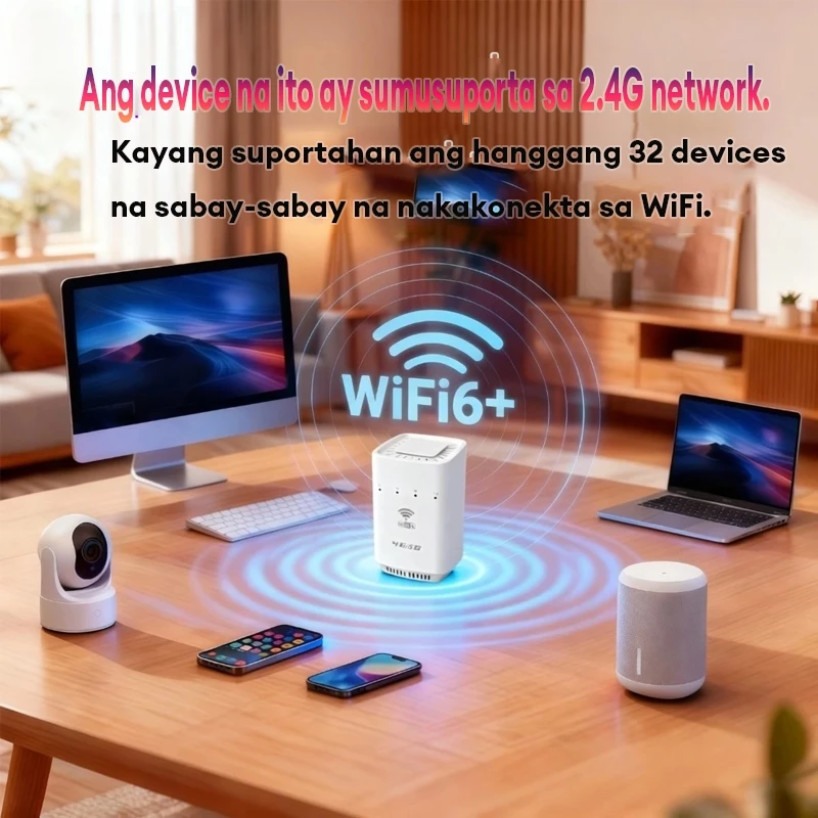 Portable WiFi 4G 5G LTE CPE 300Mbps Mifi Router Hotspot Kad SIM Sokong ...