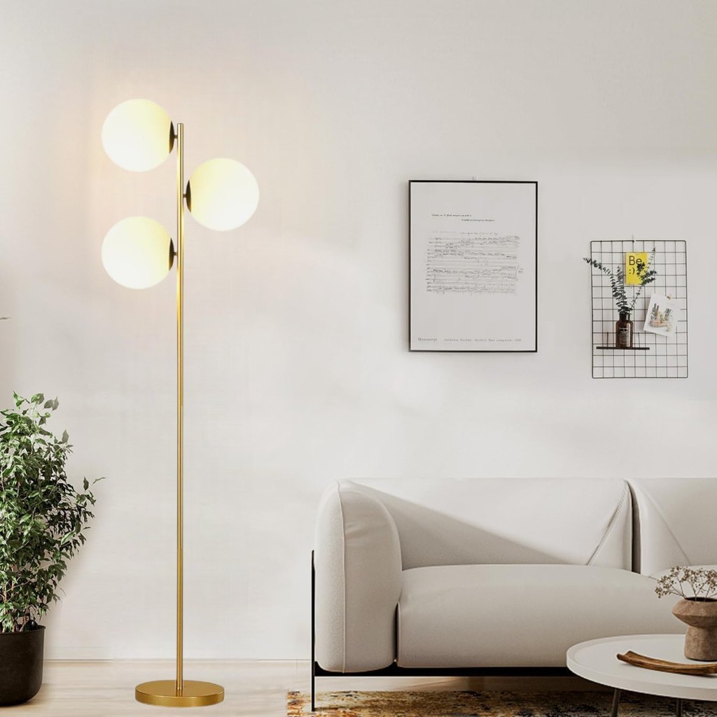 Luxury Floor Lamp With Table Lampu Rantai Bermeja Lampu Berdiri Lampu ...