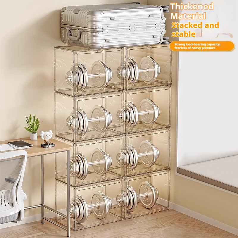 OHOHO Acrylic Book Storage Box Transparent Display Box Bookshelf ...