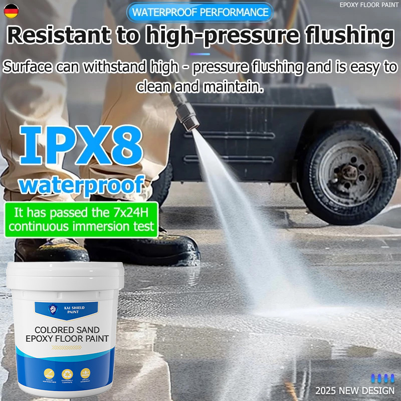 【12 Hour Shipping】 Epoxy Sand Floor Paint Self Leveling Epoxy Floor ...