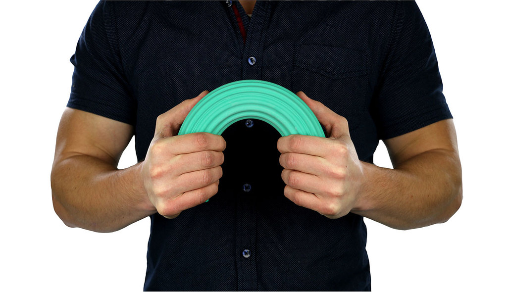 Cando Twist n Bend Bar Hand Exercise Rehabilitation Strengthen Muscles ...