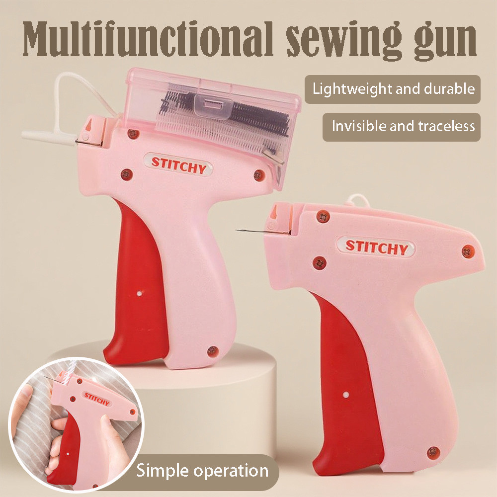 No damaging clothes🔥Micro Stitch Gun Tudung Hijab Styling Magic Brooch ...