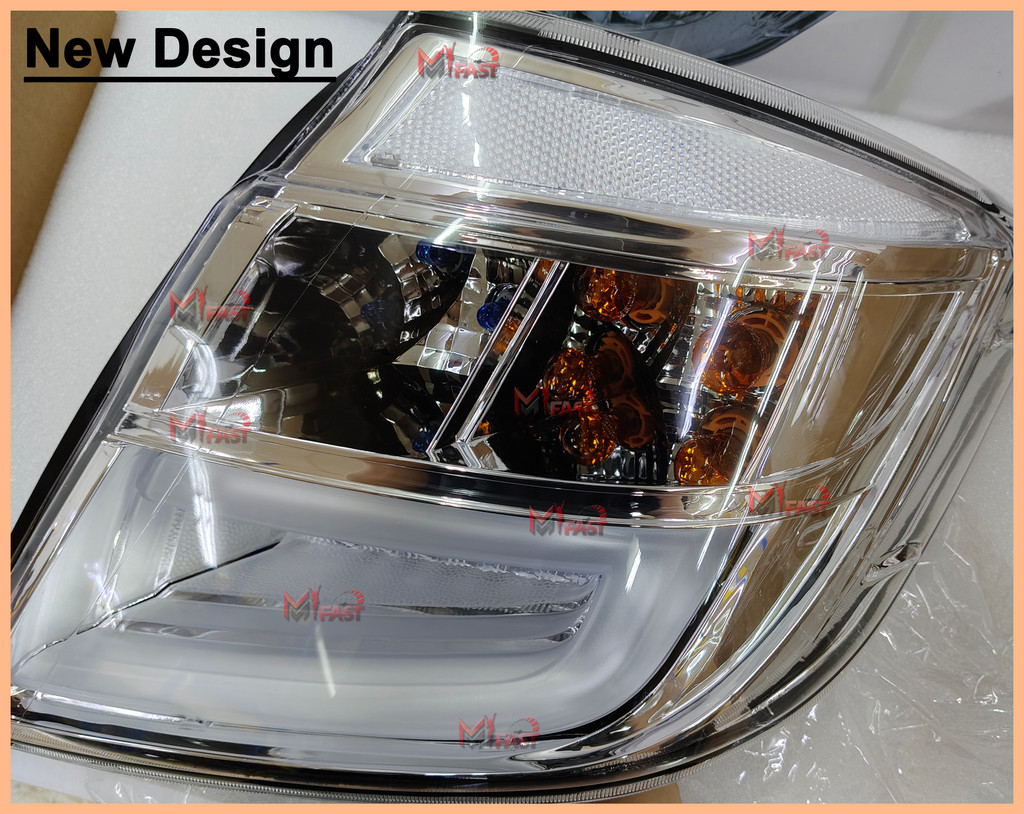 Perodua Bezza 2016 - 2025 Albino White Design Dynamic Tail Lamp Tail ...