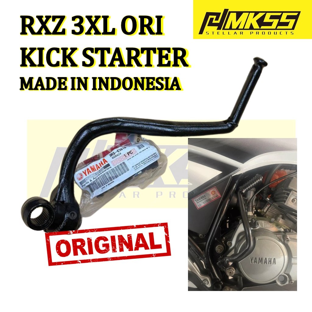 READY STOCK 3XL YAMAHA RXZ KICK STARTING START STARTER PEDAL 100% ORI ...