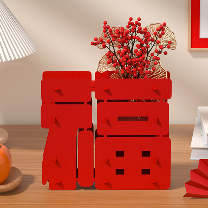 2026 Spring Festival 3D Desktop Ornament Non-woven Fabric CNY ...
