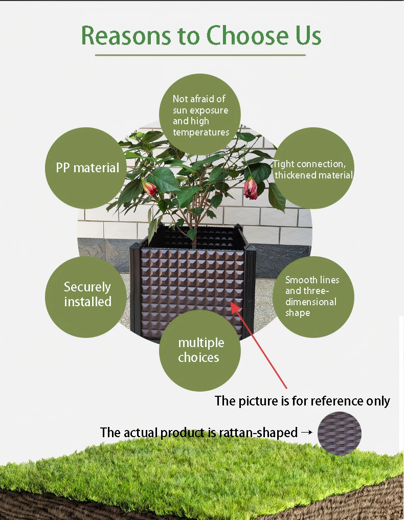 Household/Outdoor Vegetable/Flower Planting Box Plastic Gardening ...