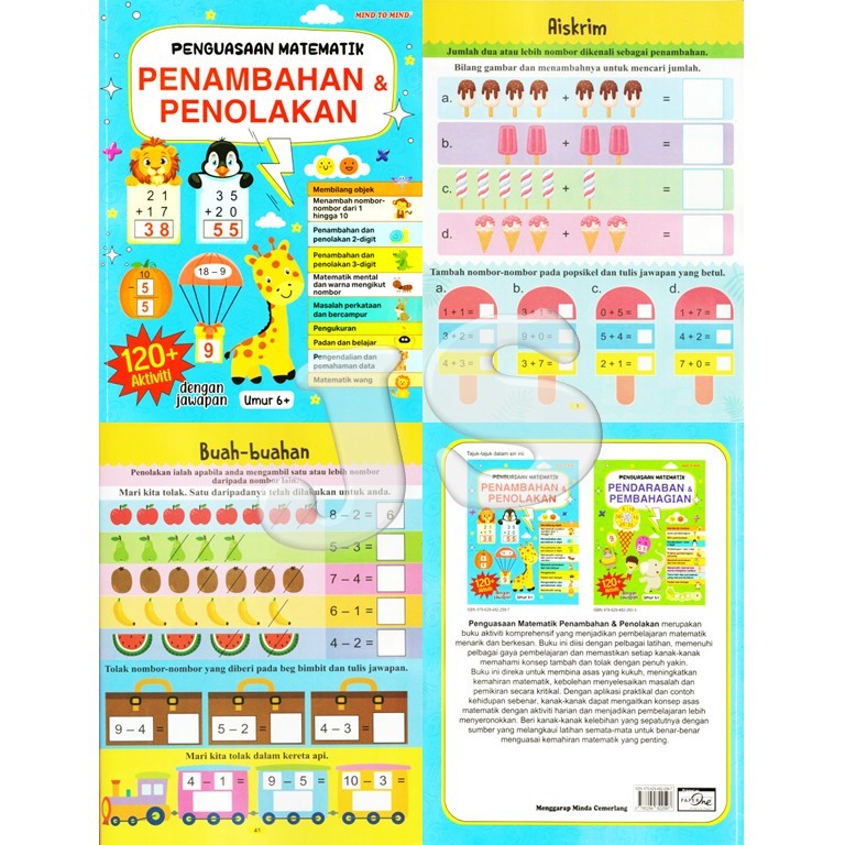(SI)PENGUASAAN MATEMATIK PENAMBAHAN & PENOLAKAN | PENDARABAN ...