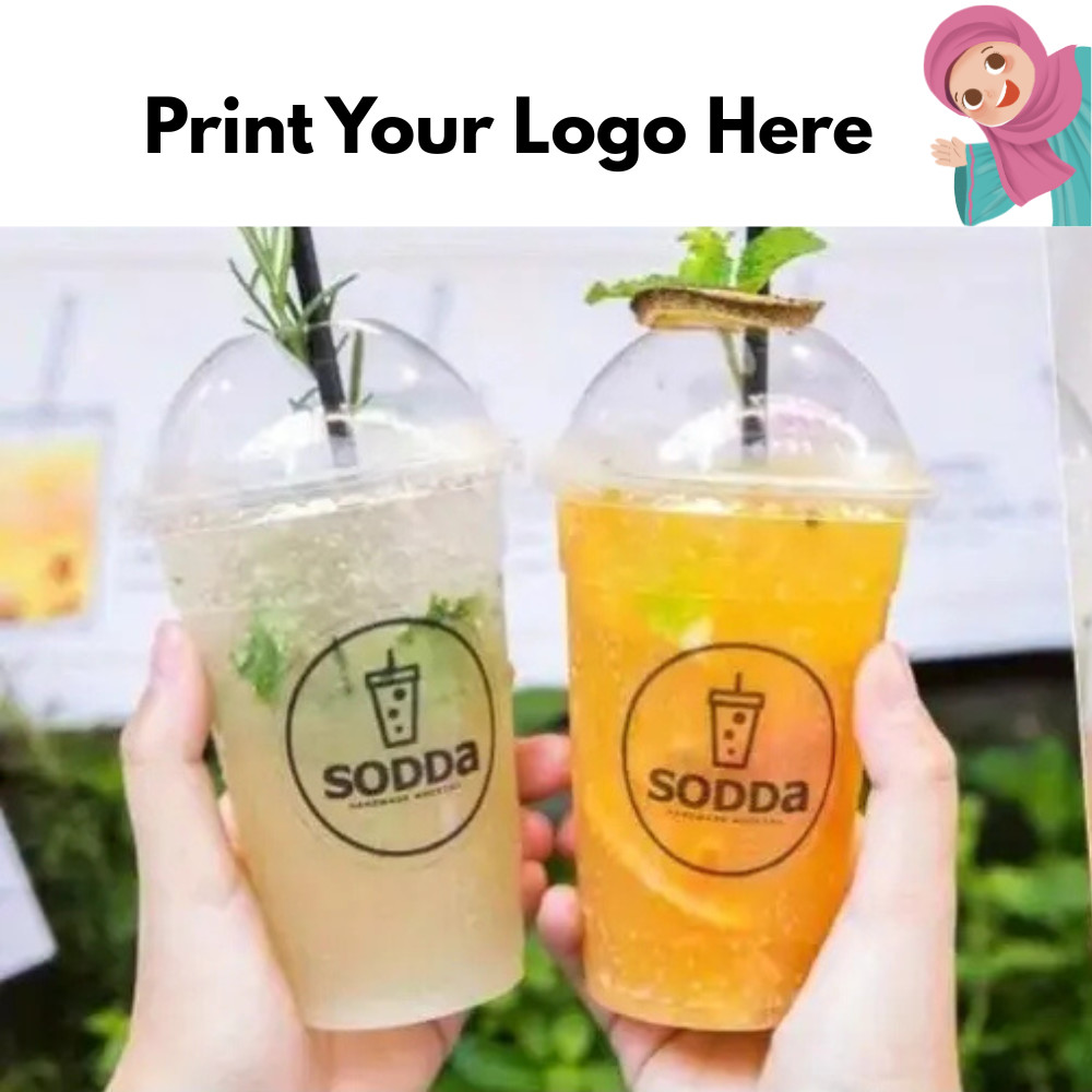 Custom Transparent Sticker Waterproof Label Custom Design Siap Cut ...