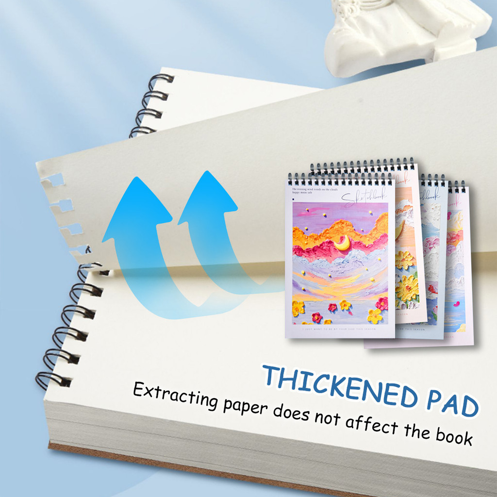 Drawing Sketch Book A4 Notebook Pad 100 GSM Drawing Paper School ...