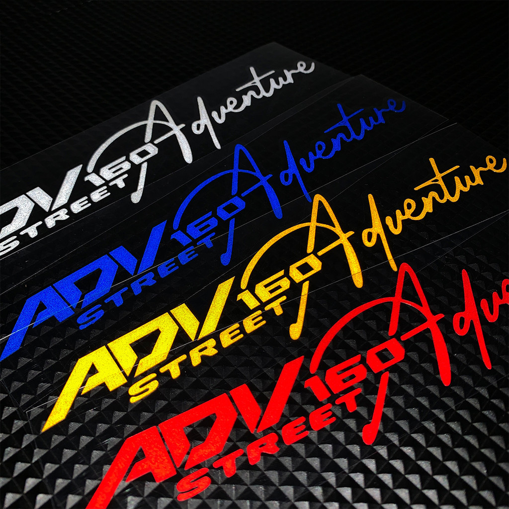 For Honda ADV 160 ADV160 ADV Motorcycle Reflective Stickers Windshield ...