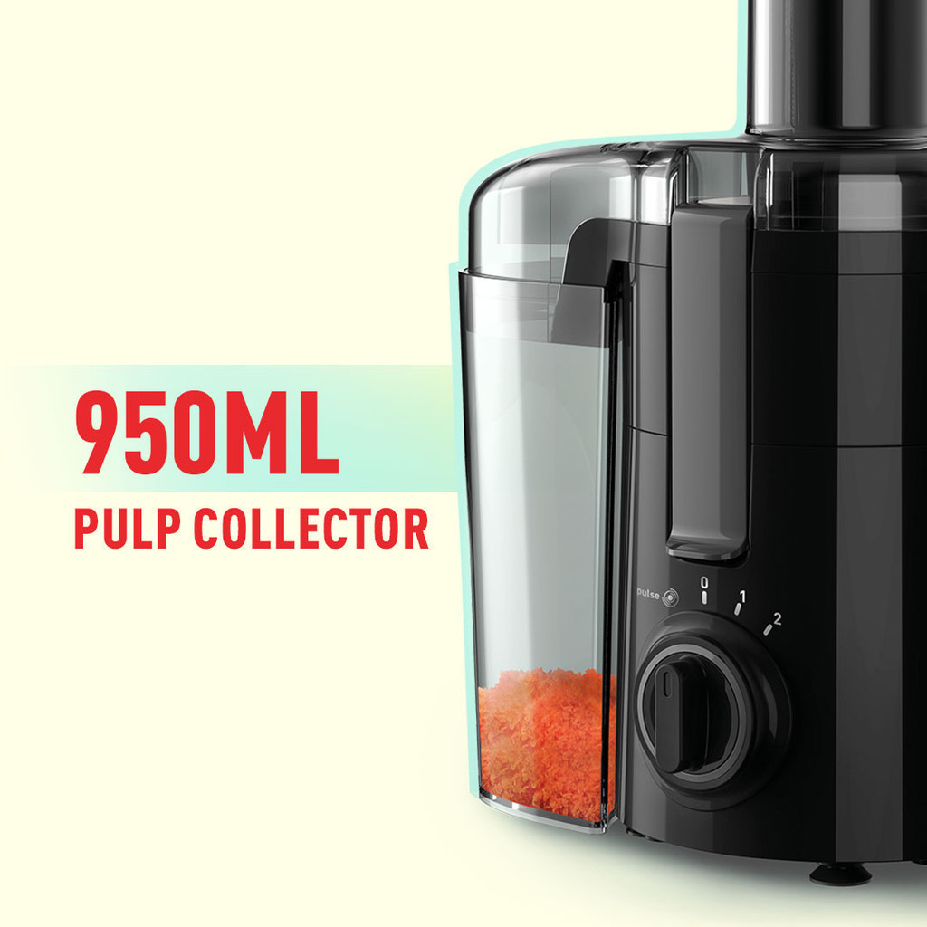 TEFAL ZE370 2 SPEED FRUTELIA PLUS JUICER / 950ML / NON-SLIP FEET ...