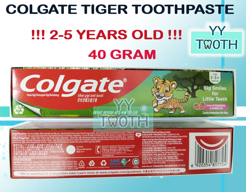 D13C Colgate kids minion toothpaste 40g (600 ppm fluoride) UBAT GIGI ...