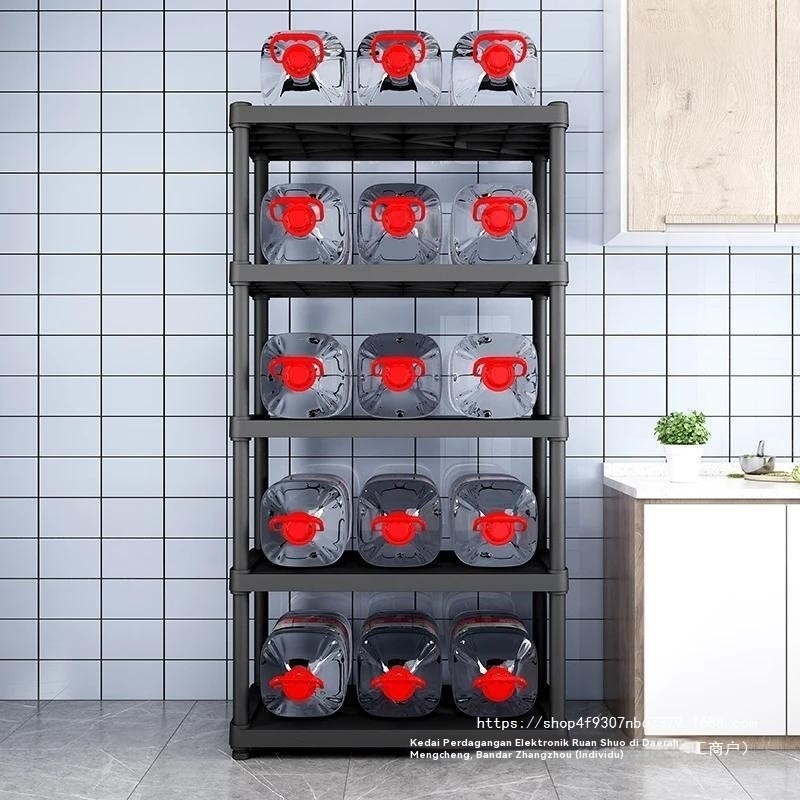 Kitchen Gap Rack Household Floor-standing Multi-Layer Pot Storage Rack ...