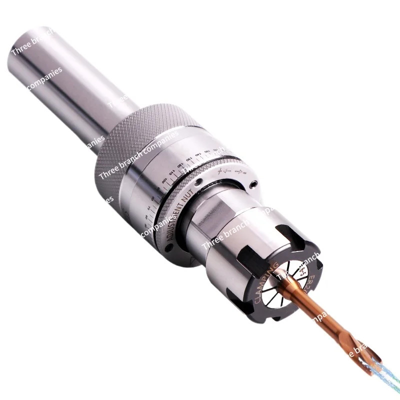 High precision adjustable radial 360 ° floating reamer shank centering ...
