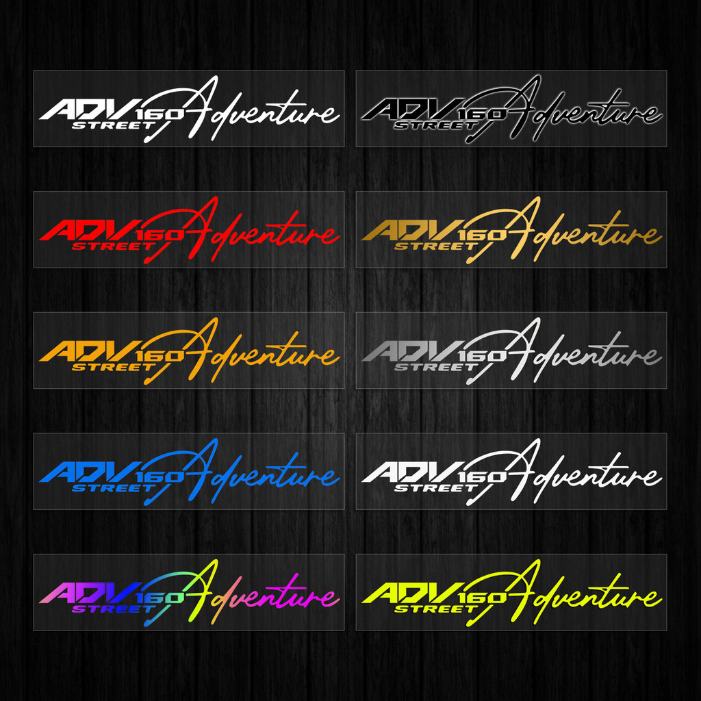 For Honda ADV 160 ADV160 ADV Motorcycle Reflective Stickers Windshield ...