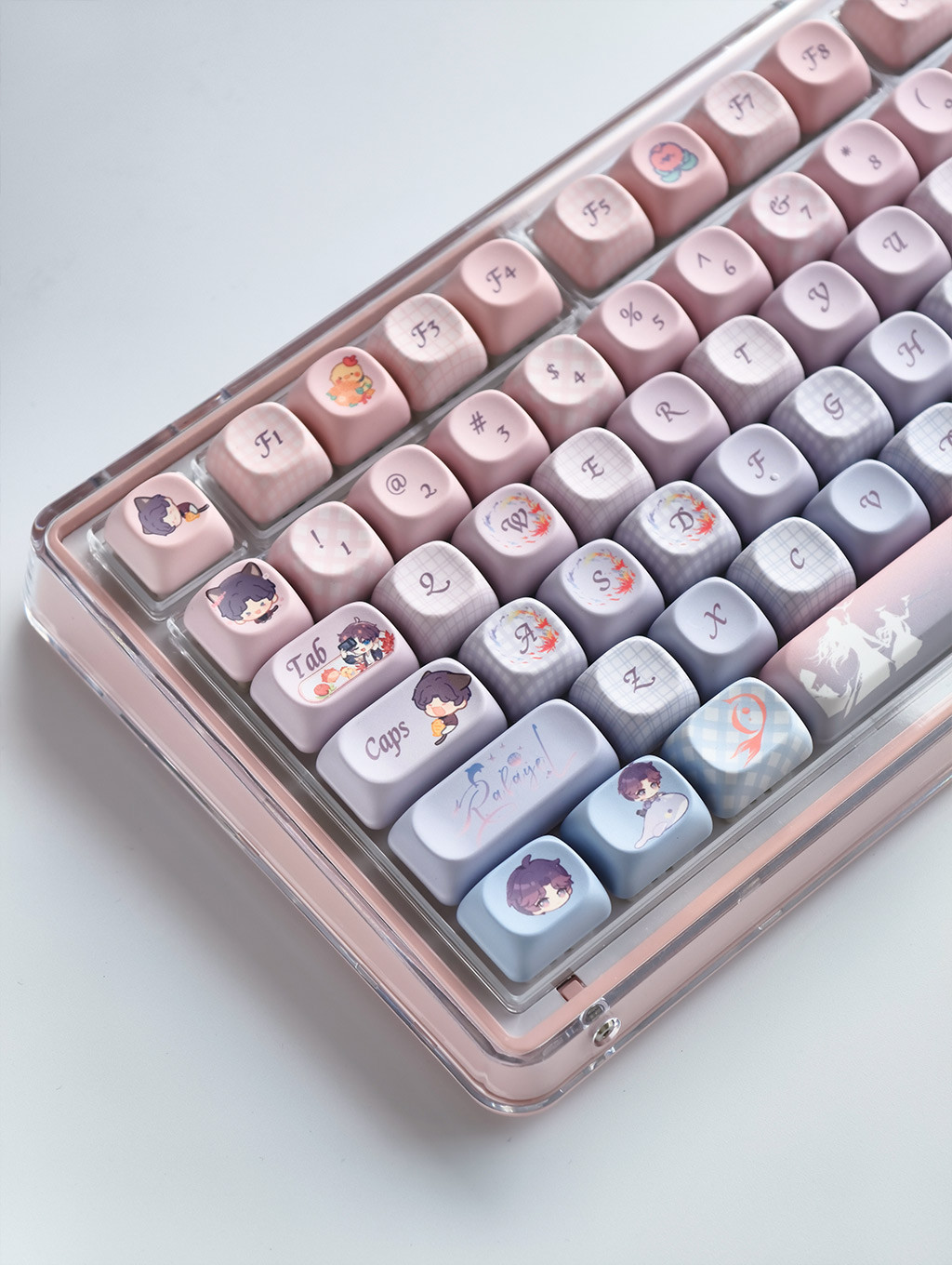 Rafayel Keycaps 130 Keys MOA/Cherry Profile PBT Dye Sublimation ...