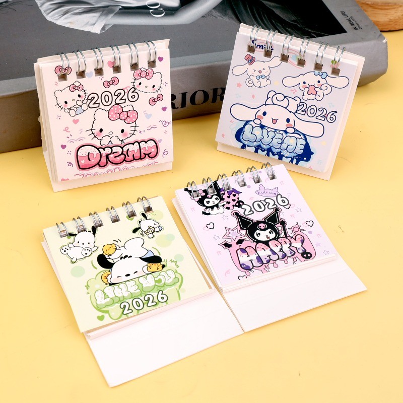 [ Happy New Year ]2026 Year Mini Calendar Book - Office School ...