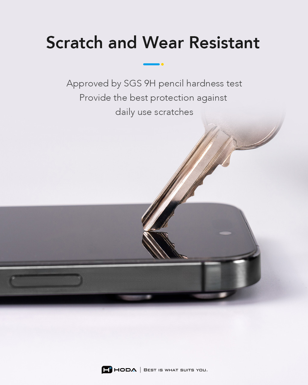 Hoda (Clear) Full Coverage Screen Protector for iPhone 17 Series with ...