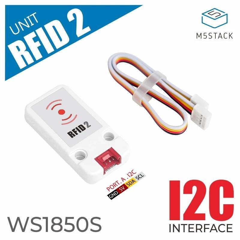 M5Stack Official Mini RFID 2 Reader/Writer Unit (WS1850S) | Shopee Malaysia