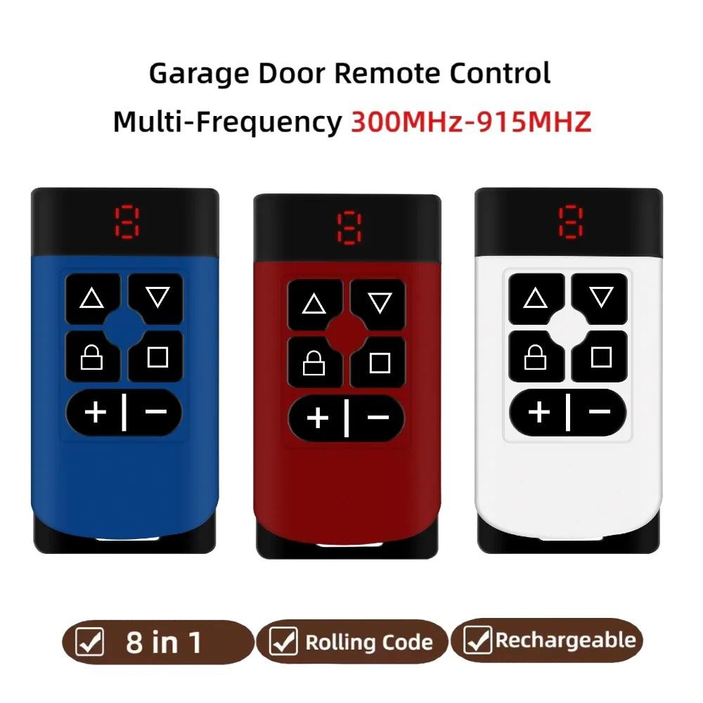 300-915Mhz Garage Door Remote Control Duplicator Multi Frequency Brand ...