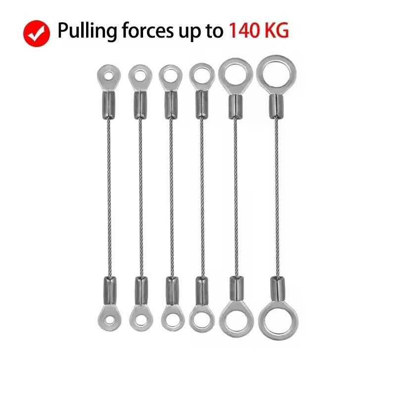 Stainless Steel Cable - Eyelet End With 1.5MM Wire Rope - Wire Eyelets ...