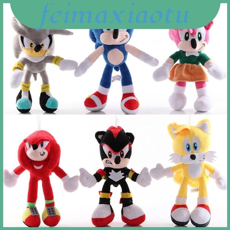 Huggable Soft And 28cm Sonic The Hedgehog Shadow Amy Rose Knuckle Plush ...