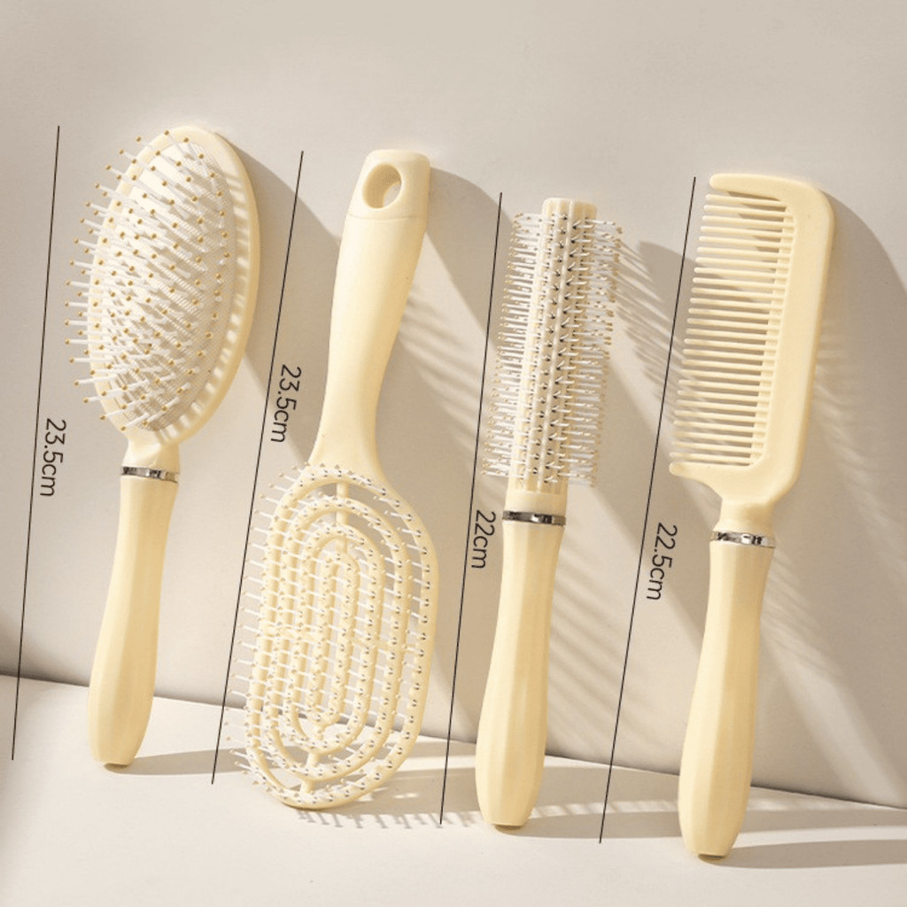 Comb Set Fluffy Smooth Hair Comb Air Cushion Comb Curling Comb ...