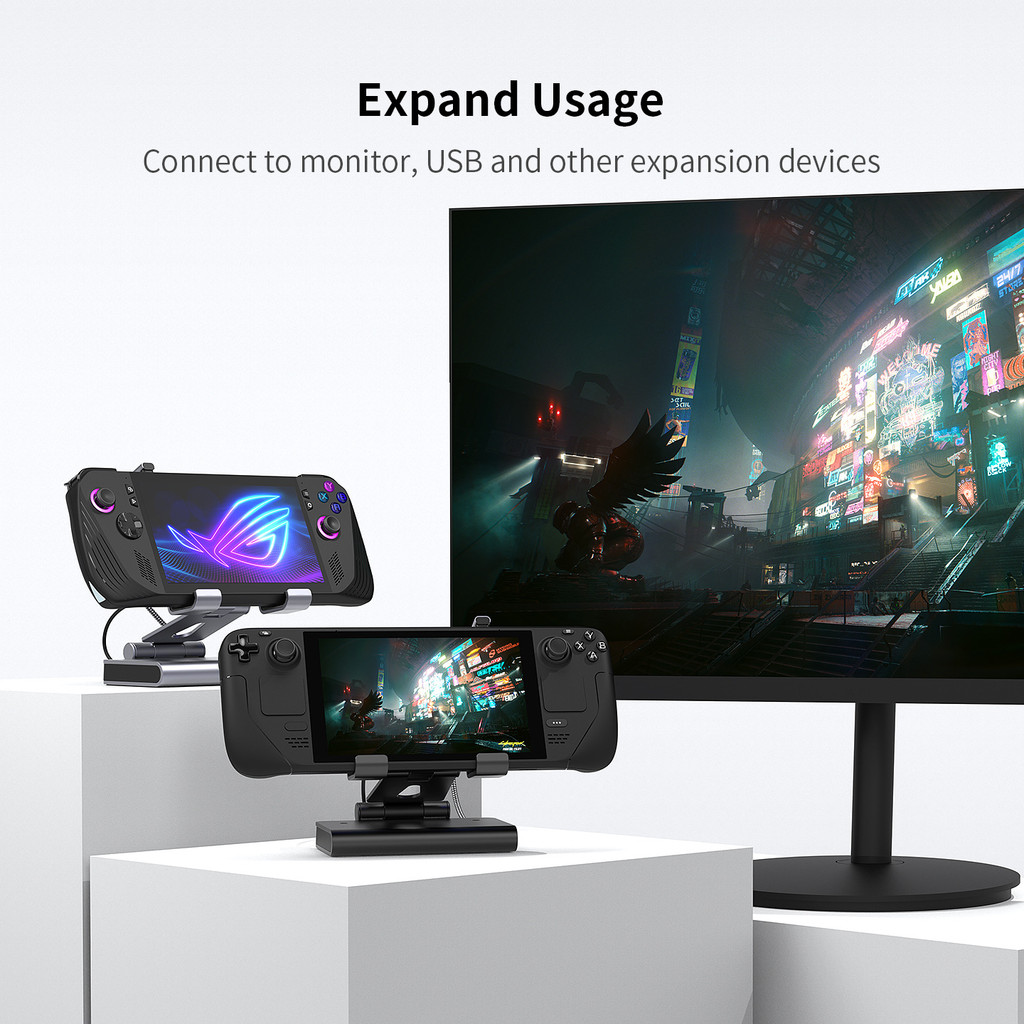 Cooling Base SteamDeck Docking Station 4K Projection Screen Nintendo ...