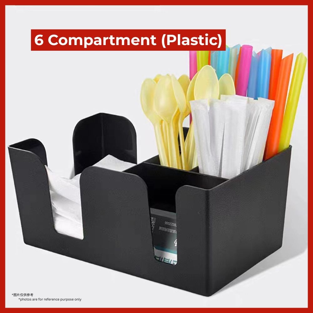 Black Acrylic 9 compartment Plastic 6 Compartment Counter Cup Dispenser ...
