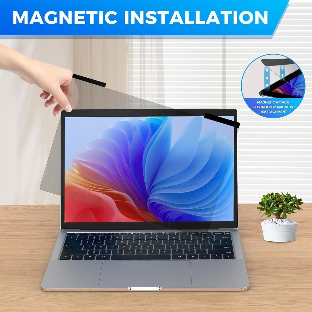 Privasi Magnetik Magnetic Laptop Privacy Screen for 13.3 Aspect Ratio16 ...