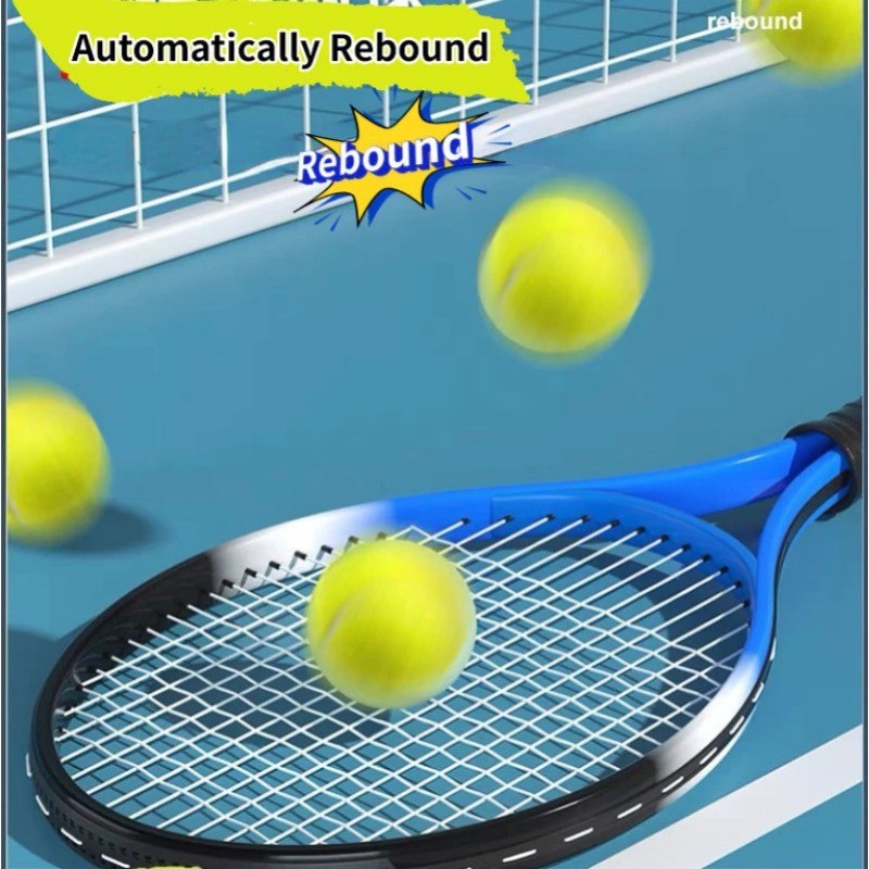 Tennis Rebound Set Tennis Racket Kids Adult Beginner Training Set ...