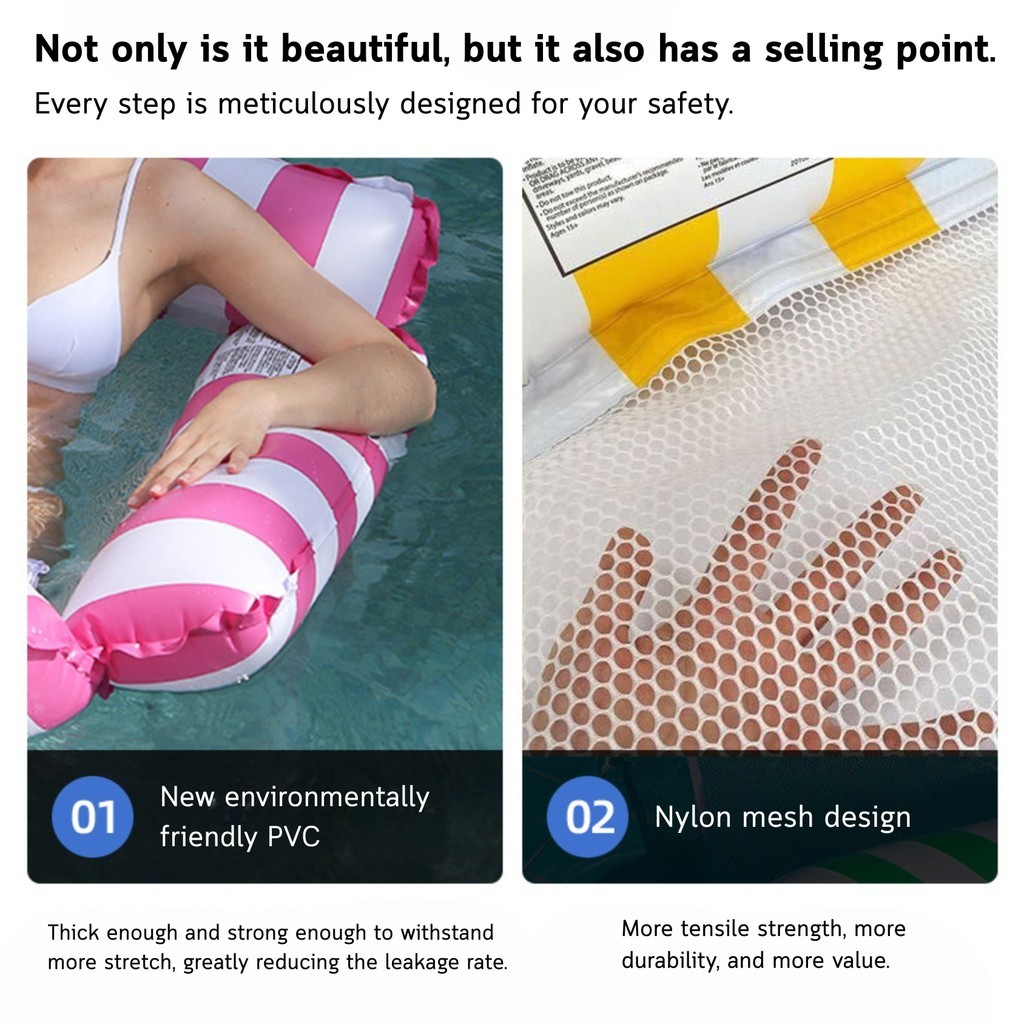 PVC Summer Inflatable Foldable Hammock Swimming Pool Swimming Pools ...