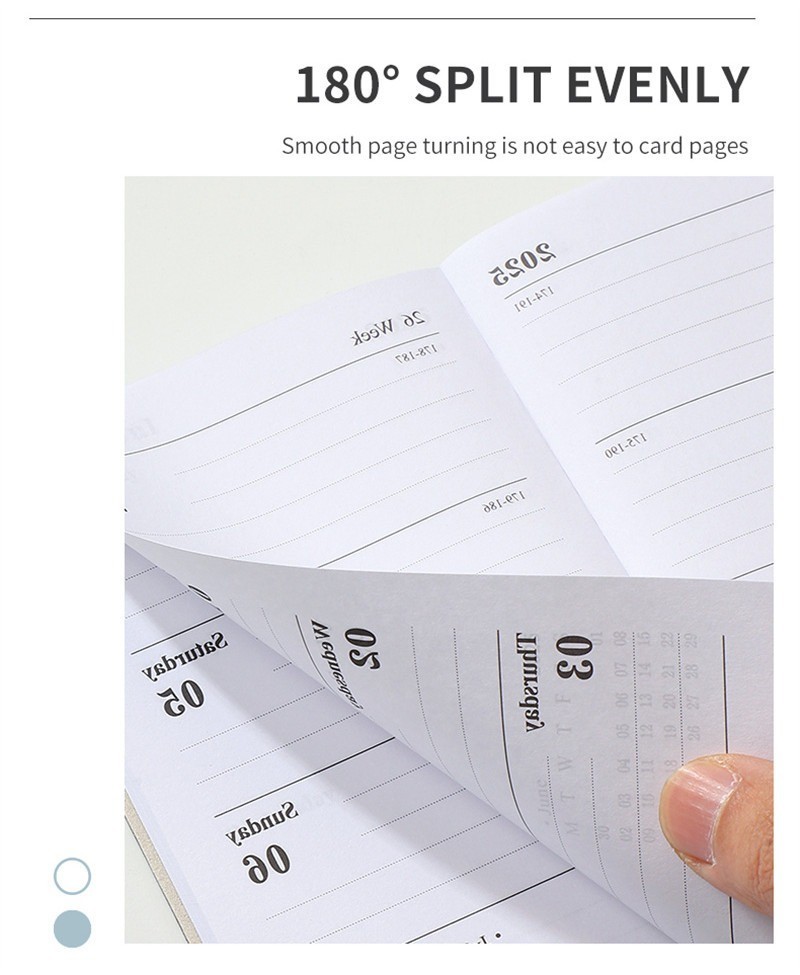 Ossayi 2026 Daily Weekly Planners A7 Schedule Notebooks Portable 365 ...