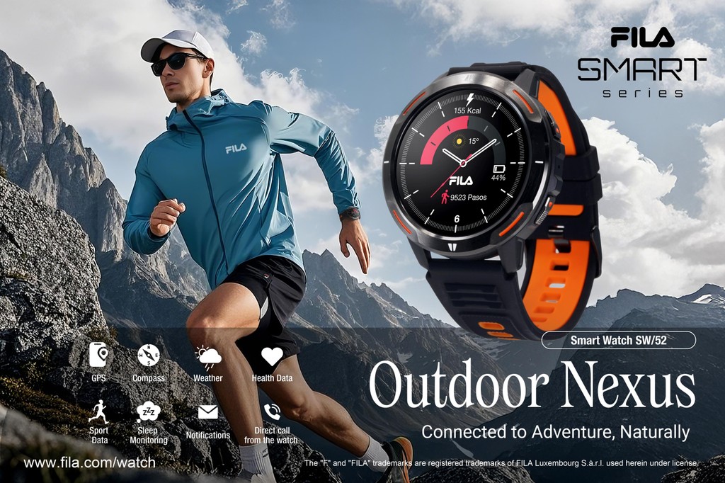 [NEW FUNCTION!] FILA Jam Tangan Pintar Smart Watch GPS SW/52 with Full ...