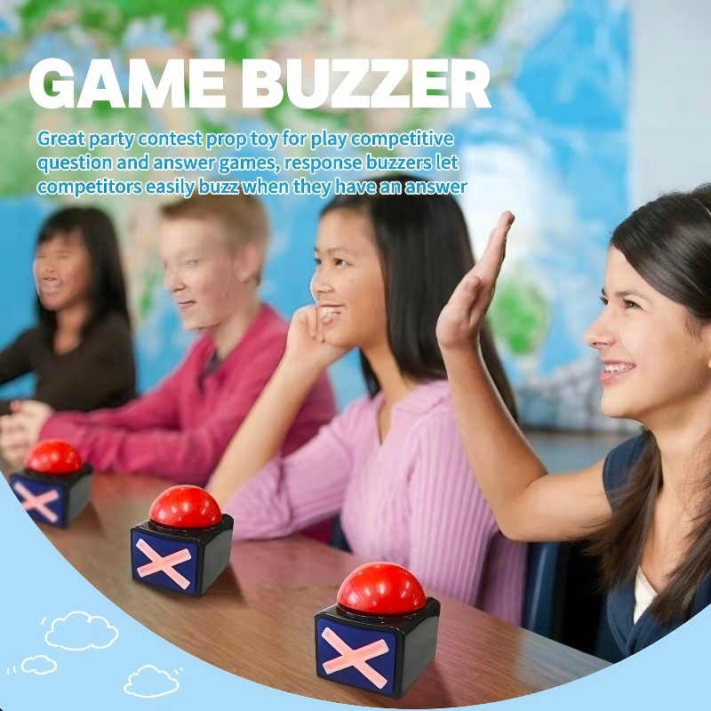 [READY STOCK] Gift battery Game Answer Buzzer Alarm Button With Sound ...