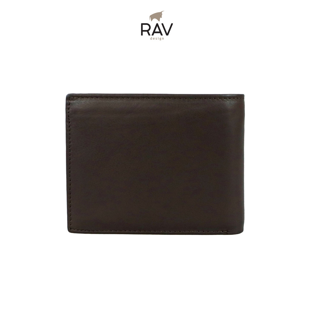 RAV DESIGN Men's RFID Short Wallet / Genuine Leather / Brown / RVW786G2 ...