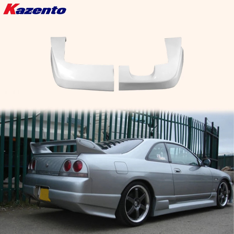 For Nissan Skyline R33 GTST JUN Fiberglass FRP Unpaint Rear Bumper ...
