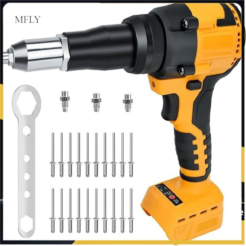 Cordless Rivet Gun for 20V Battery ,1/8'', 5/32'', 3/16