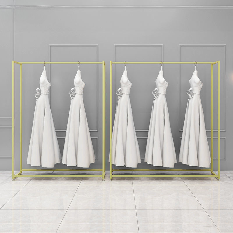 Iron Art Wedding Dress Rack High-end Display Rack Suit Rack Floor ...