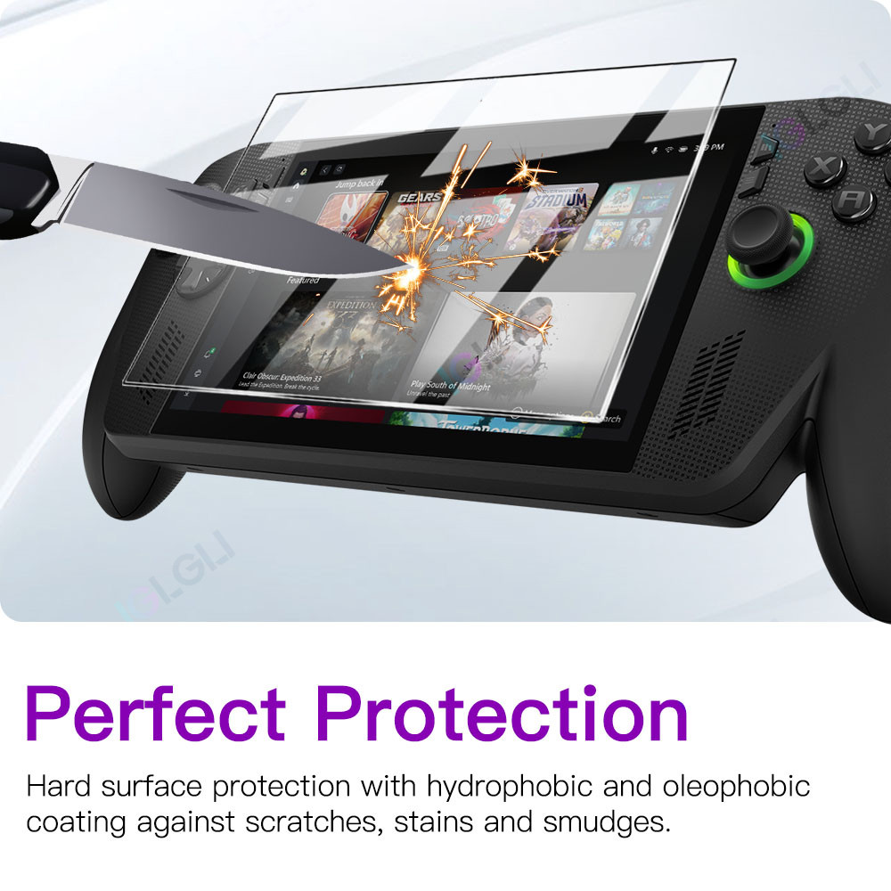 9H Tempered Glass Screen Protector for ROG Xbox Ally / X Anti-Scratch ...