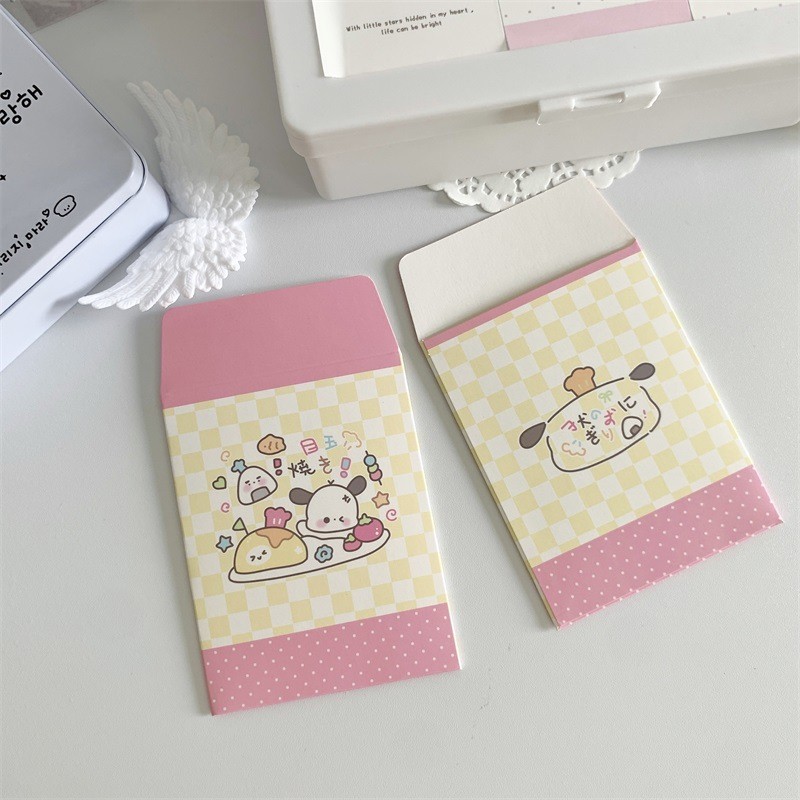 6pcs/set Cute Puppy Envelope Photocard Packaging Bag | Shopee Malaysia