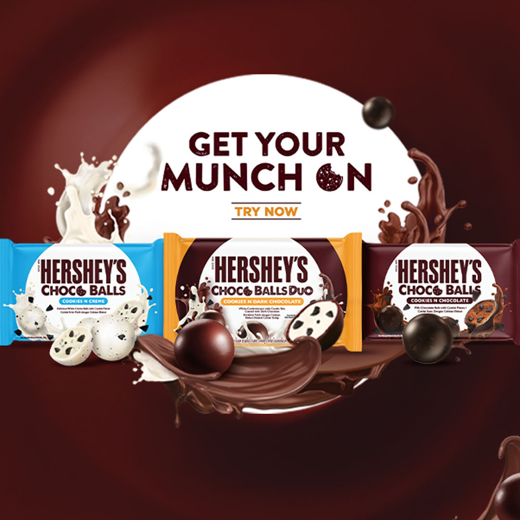 Hershey's Choco Balls / Bola Coklat 36g | Shopee Malaysia