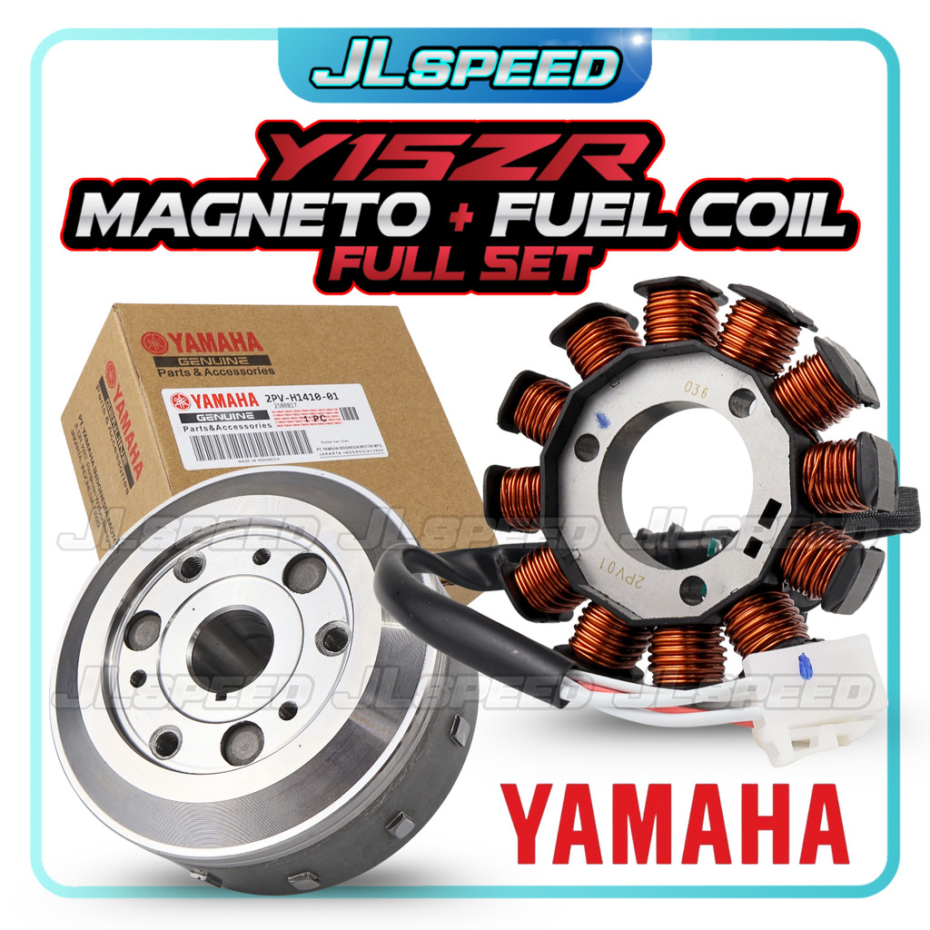 YAMAHA Y15 Y15ZR 2PV Magneto Assy Coil Magnet Koil Fuel Coil Startor ...