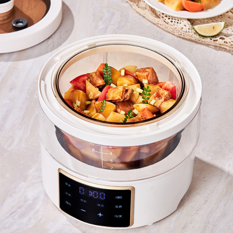 Low Sugar Rice Cooker 3.0L with Smart LED Display Multifunctional Rice ...