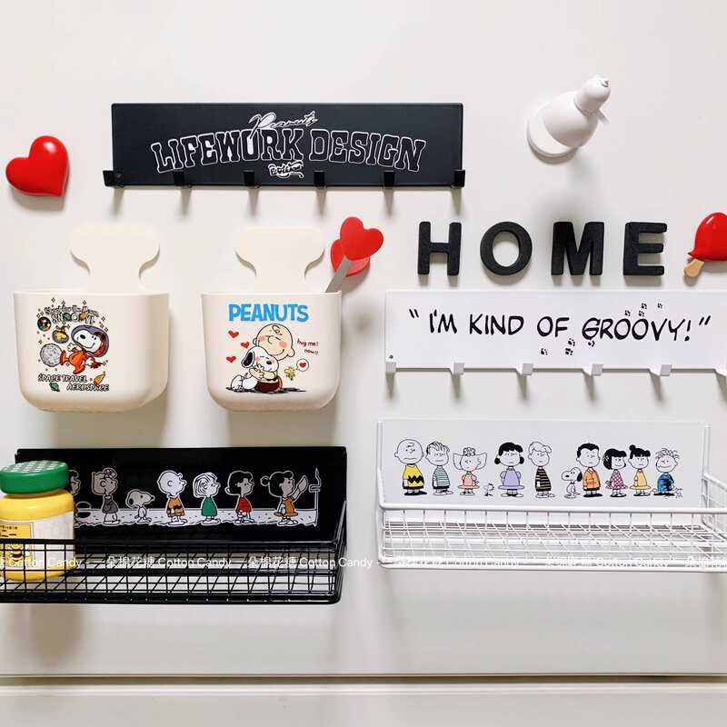 CottonCy-Kitchen Refrigerator Sticker Side Suction Storage Rack Storage ...