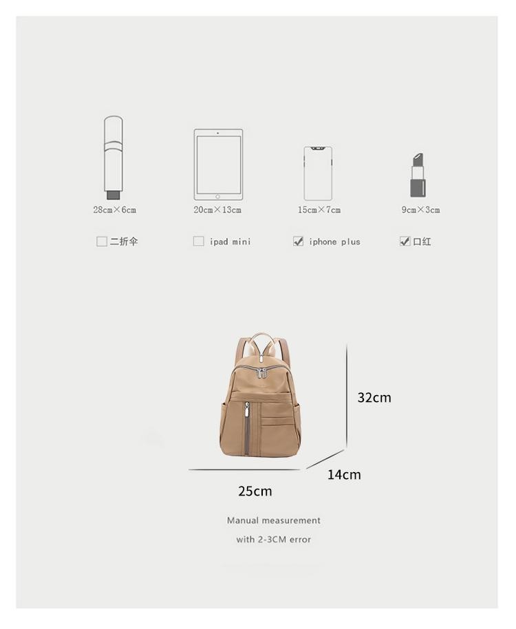 NUNU Rowan Bag - Women Fashion Crossbody & Backpack Multiple Bag Nylon ...