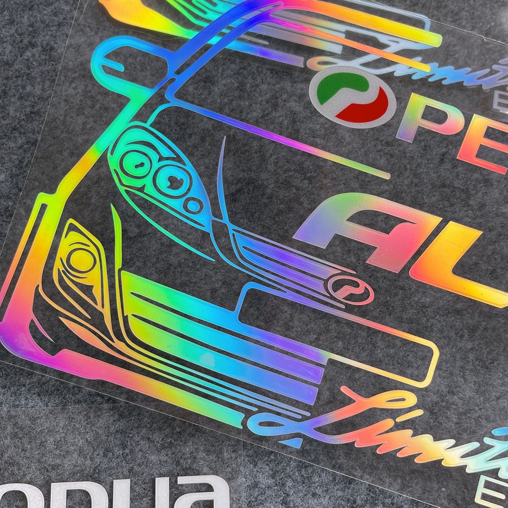 Perodua Car Sticker Reflective Colorful Car Window Body Vinyl ...