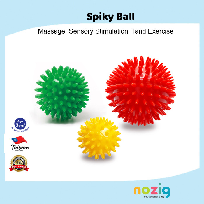 Spiky Massage Balls Soft Flexible For Sensory Stimulation Hand Exercise ...