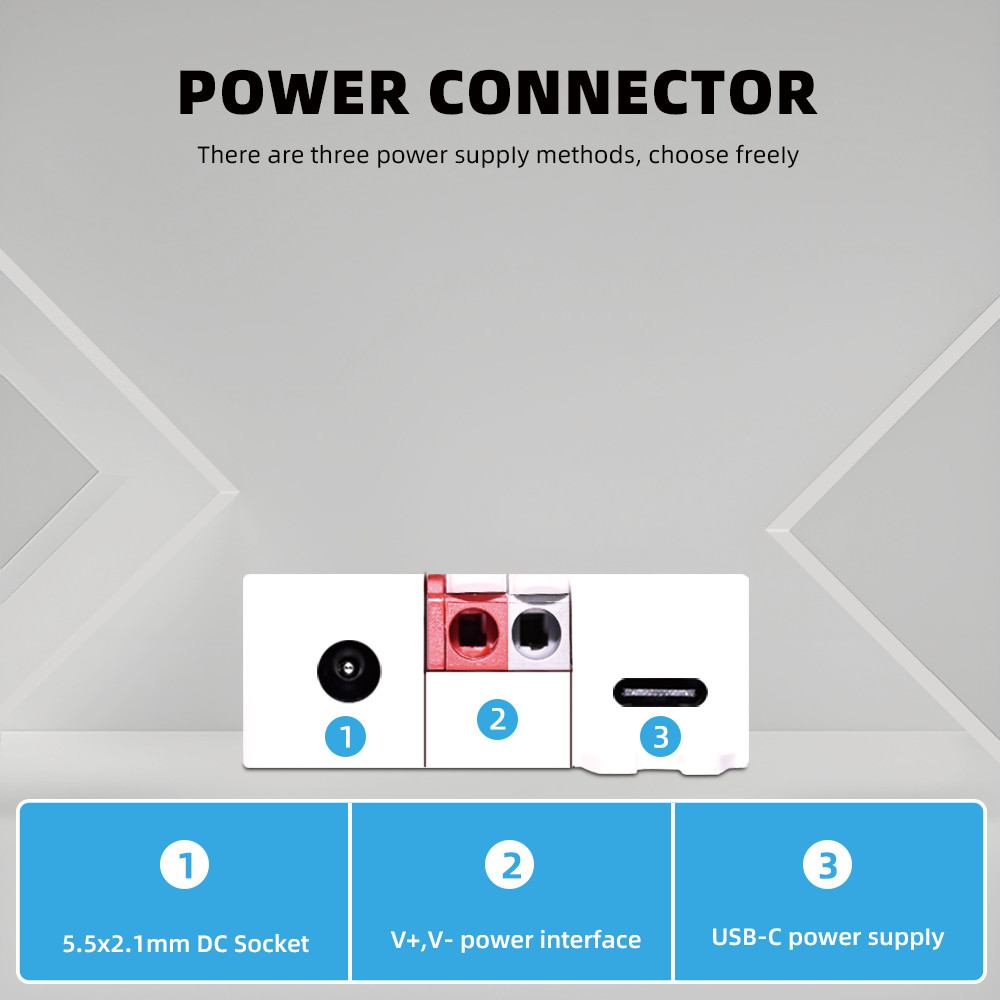 DOMRAEM ESP8266 WLED USB-C Addressable LED Controller Supports WS2811 ...